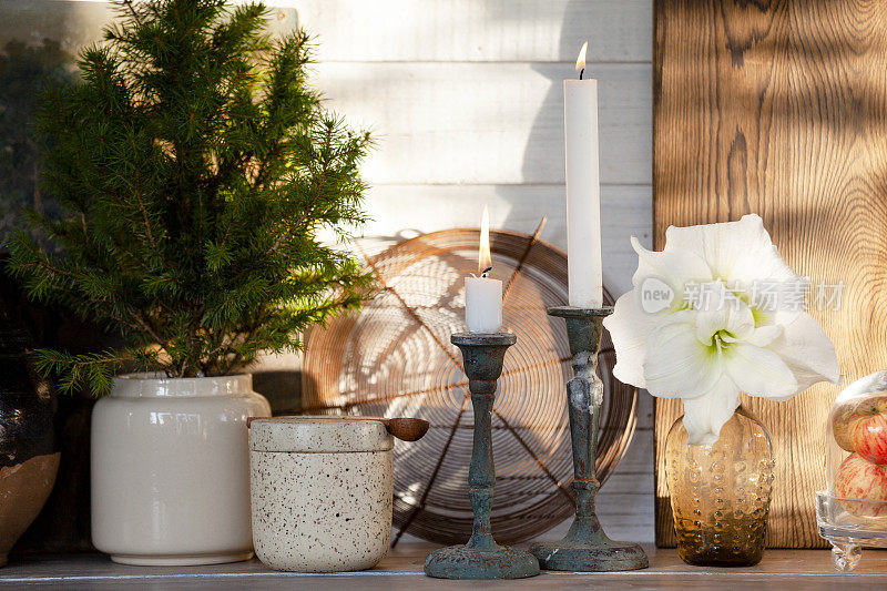 decorated table